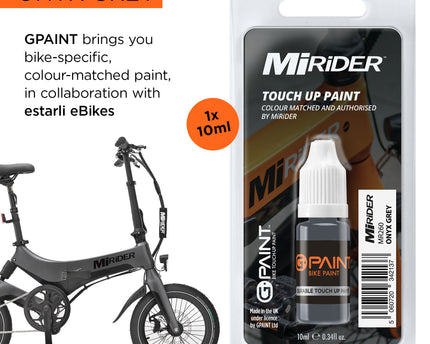 MiRiDER - ONYX GREY TOUCH UP PAINT - NEW 2023 COLOUR