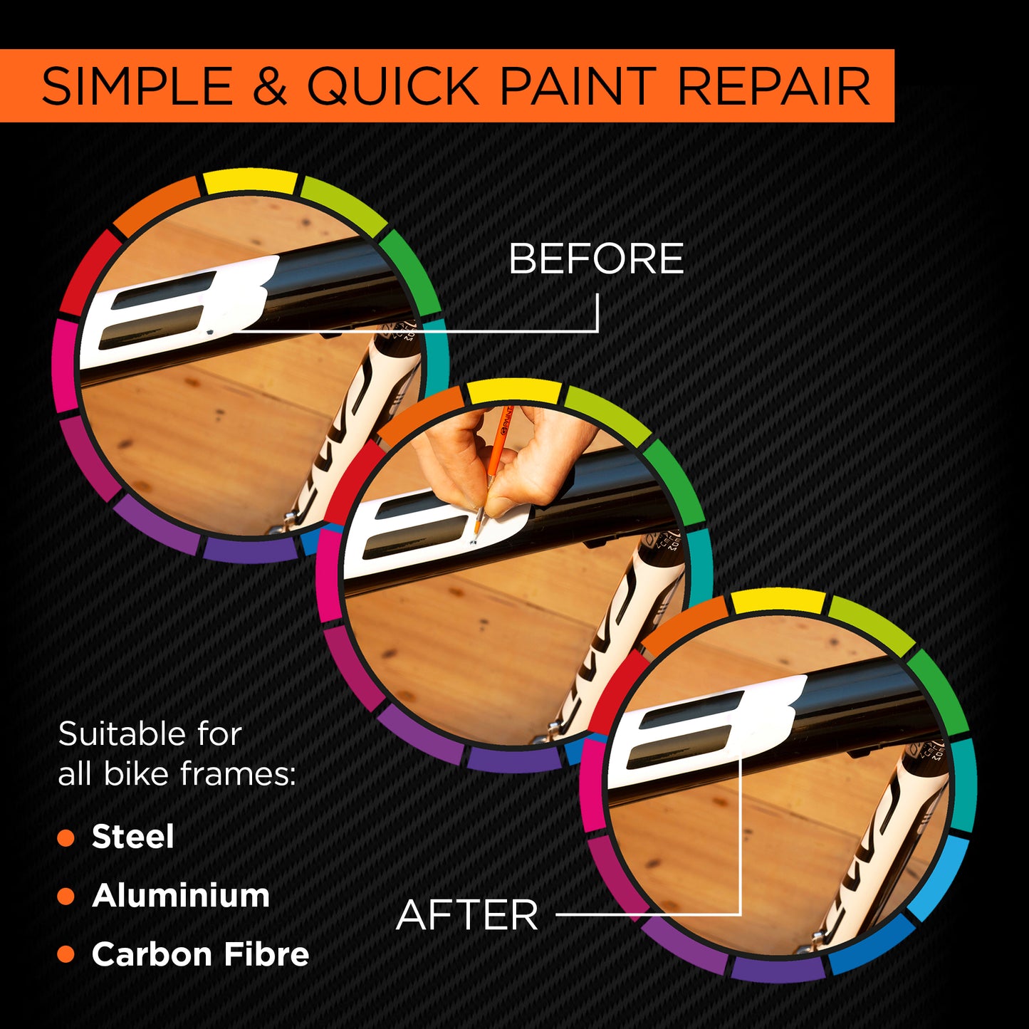 MiRiDER - GLOSS BLACK TOUCH UP PAINT