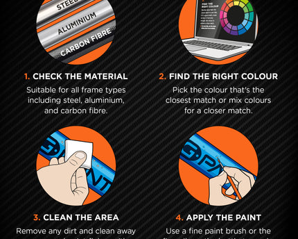 TREK - ALPINE BLUE - TK524-M - METALLIC GLOSS