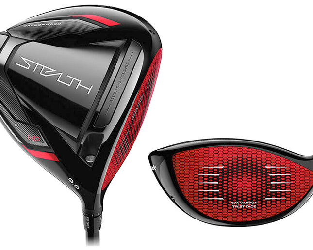 TAYLORMADE - STEALTH & STEALTH 2HD - DRIVER - WOODS - HYBRID - BLACK
