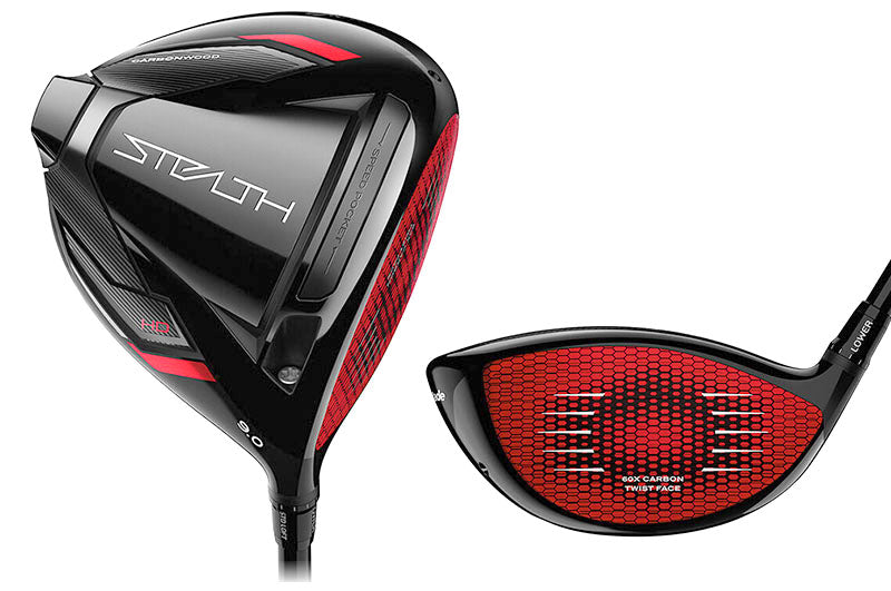TAYLORMADE - STEALTH & STEALTH 2HD - DRIVER - WOODS - HYBRID - BLACK