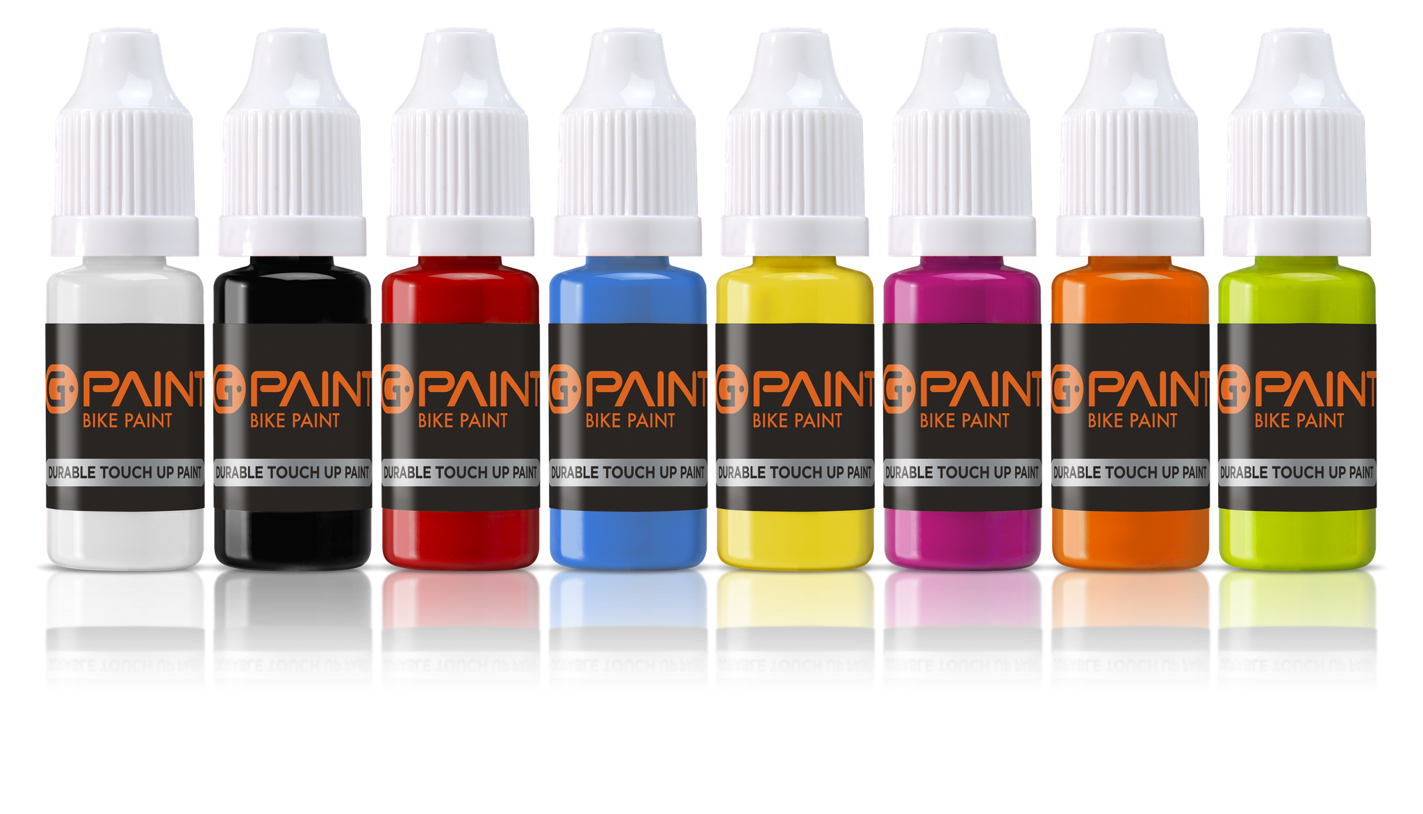 GPAINTBIKES 8 PACK BIKE TOUCH UP PAINT GPaintbikescolourmatch