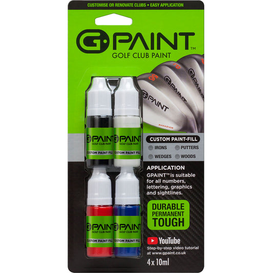 GPAINT - GOLF 4- PACK - BL-W-R-B