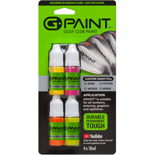 GPAINT - GOLF - 4 - pack - Y-M-O-G