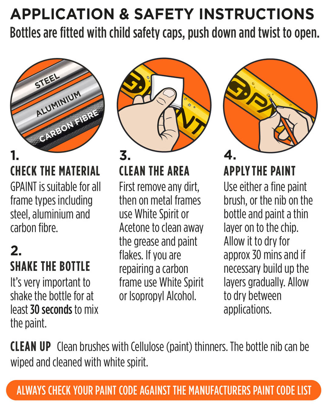 HOW TO USE GPaintbikescolourmatch