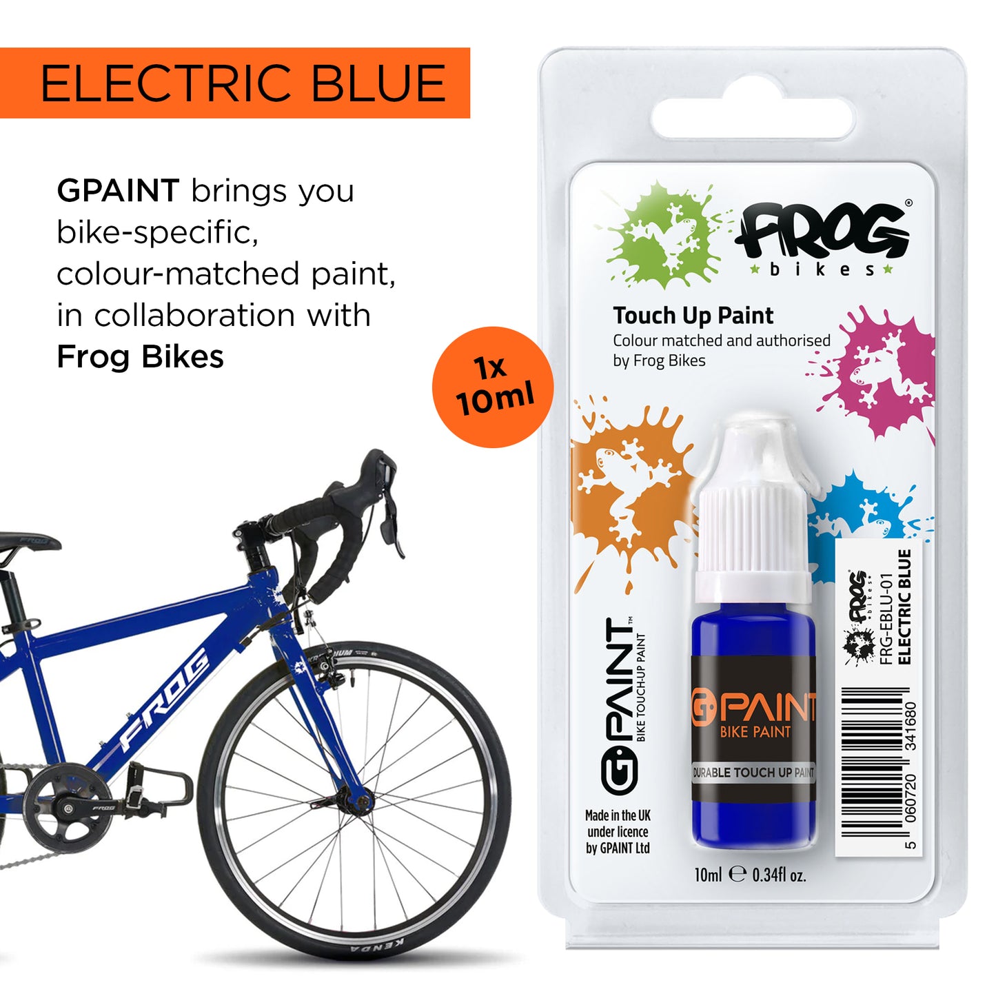 FROG BIKES ELECTRIC BLUE