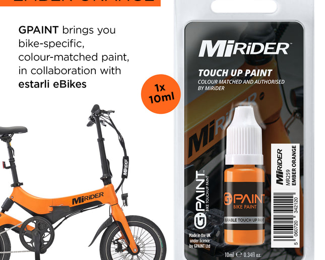 MiRiDER - EMBER ORANGE - TOUCH UP PAINT - NEW 2023 COLOUR