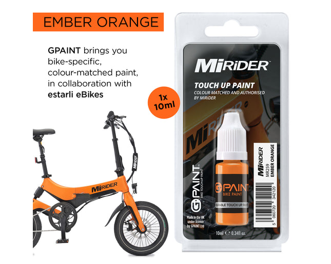 MiRiDER - EMBER ORANGE - TOUCH UP PAINT - NEW 2023 COLOUR