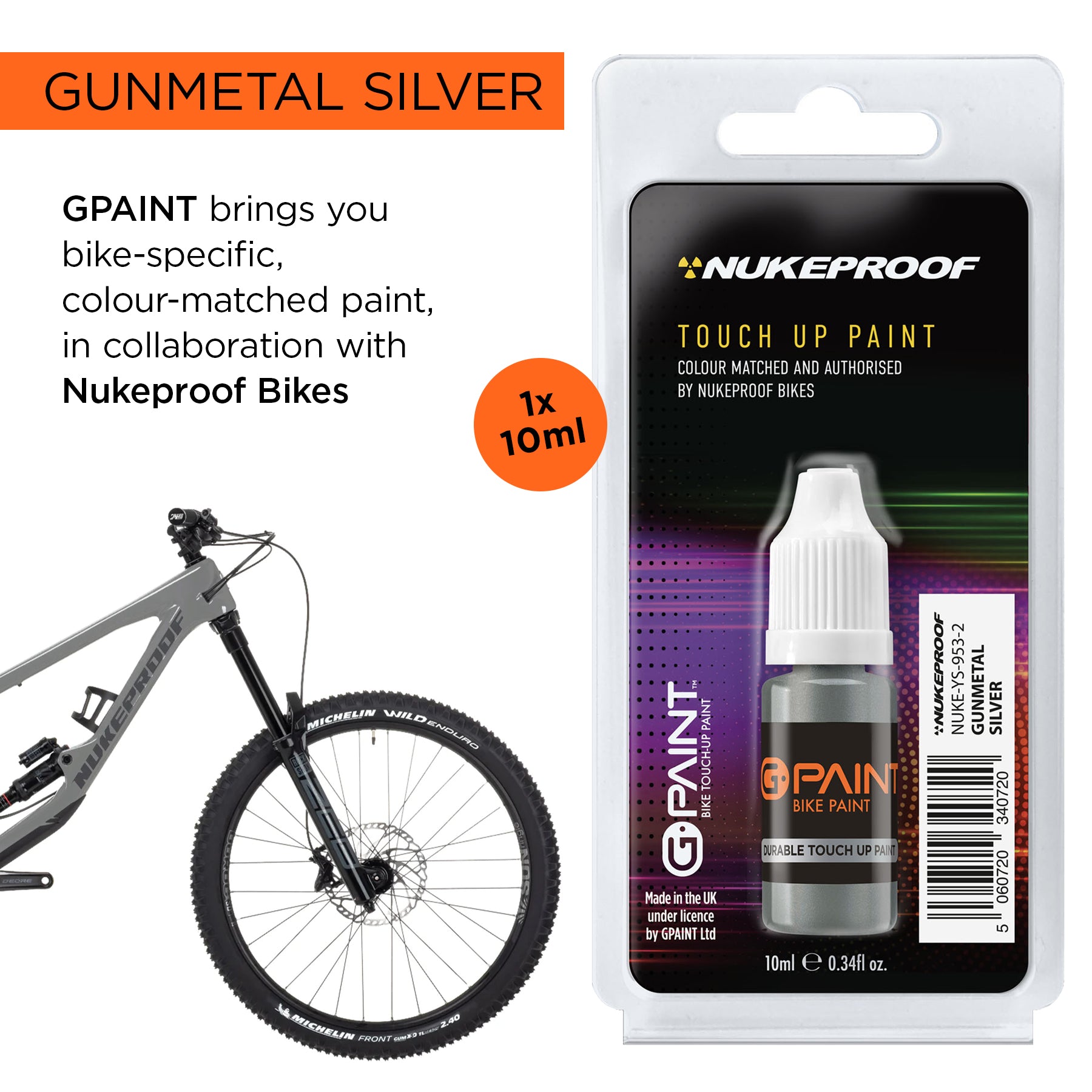 Silver spray paint online for bike