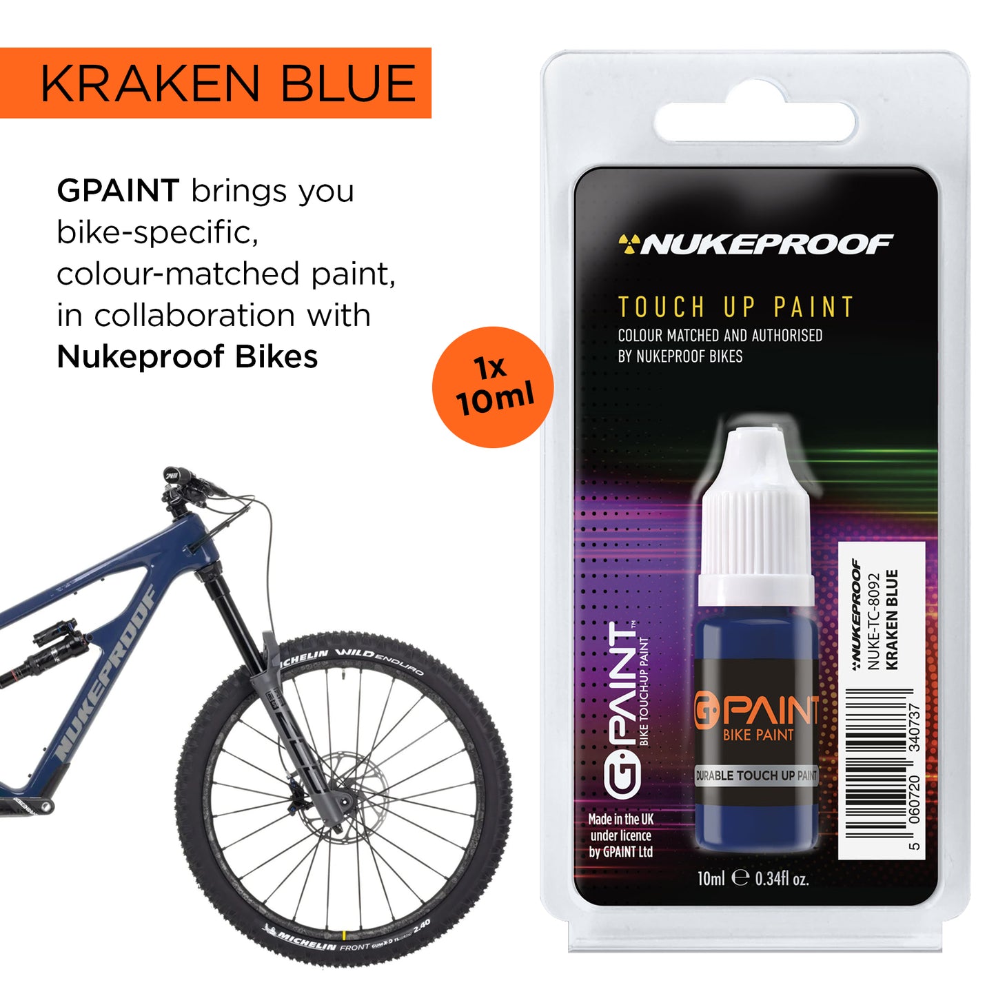 NUKEPROOF KRAKEN BLUE - TC8092