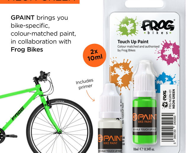 FROG BIKES NEON GREEN