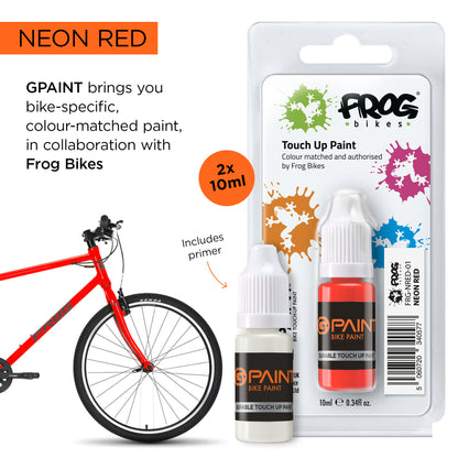 FROG BIKES NEON RED