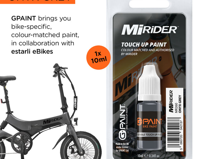 MiRiDER - ONYX GREY TOUCH UP PAINT - NEW 2023 COLOUR