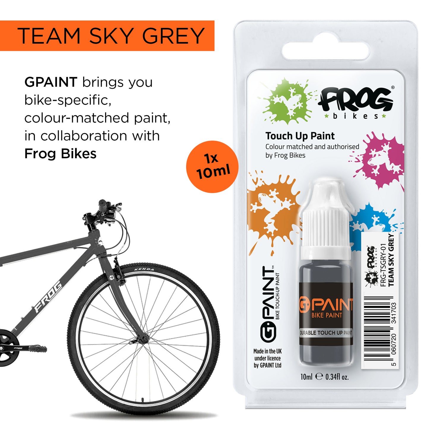 FROG BIKES TEAM SKY GREY