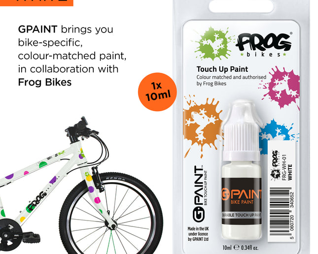 FROG BIKES WHITE