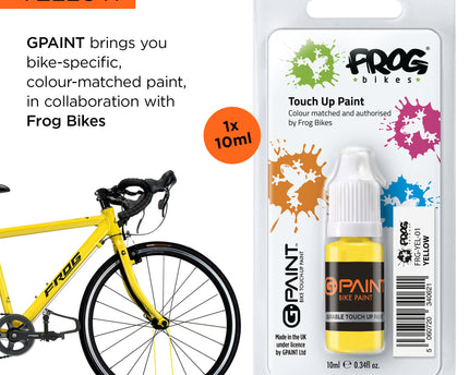 FROG BIKES YELLOW