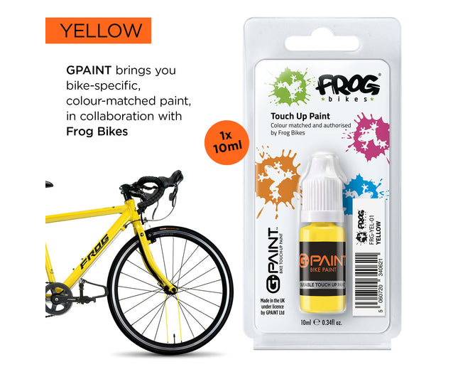 FROG BIKES YELLOW
