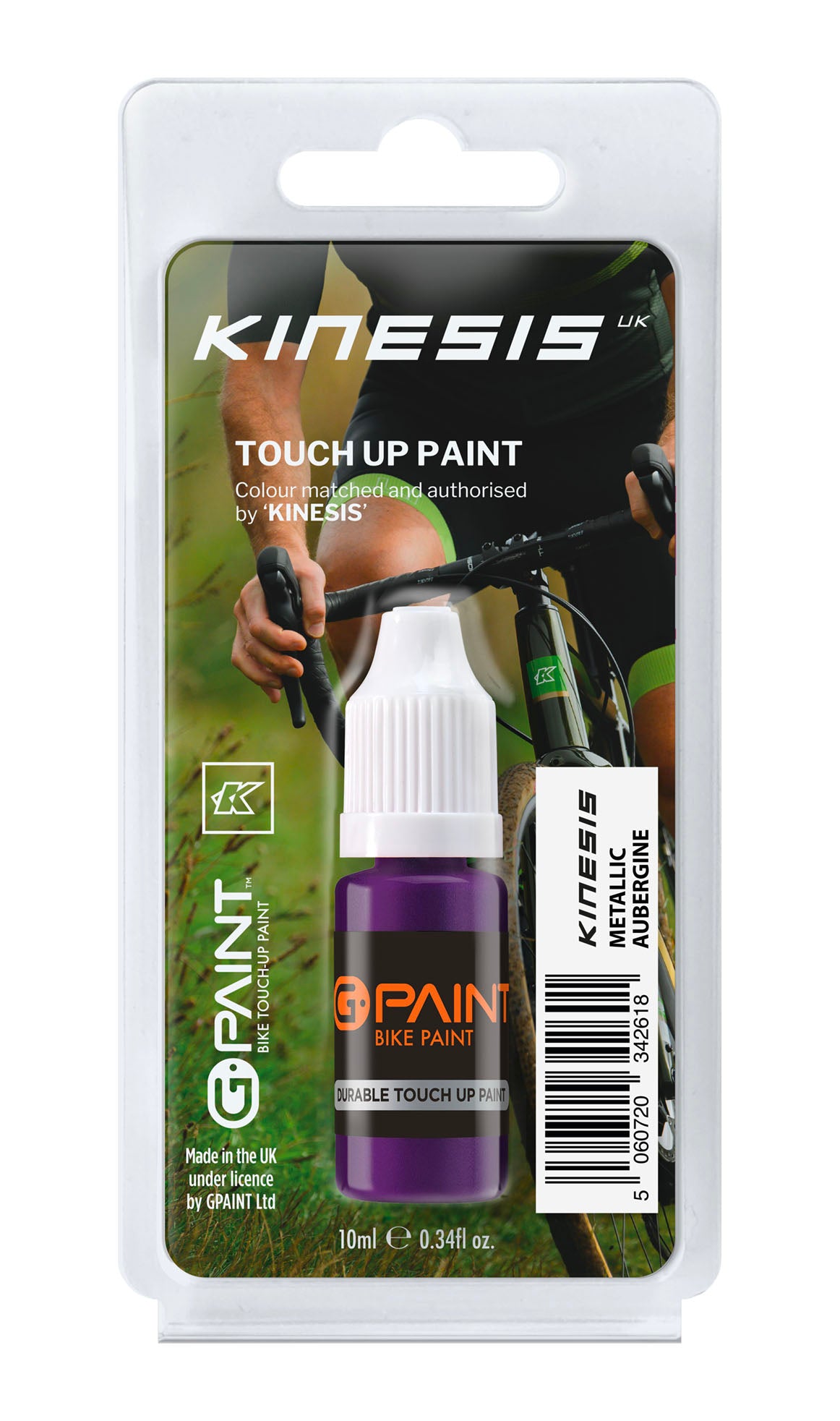 KINESIS BIKES - METALLIC AUBERGINE - TOUCH UP PAINT