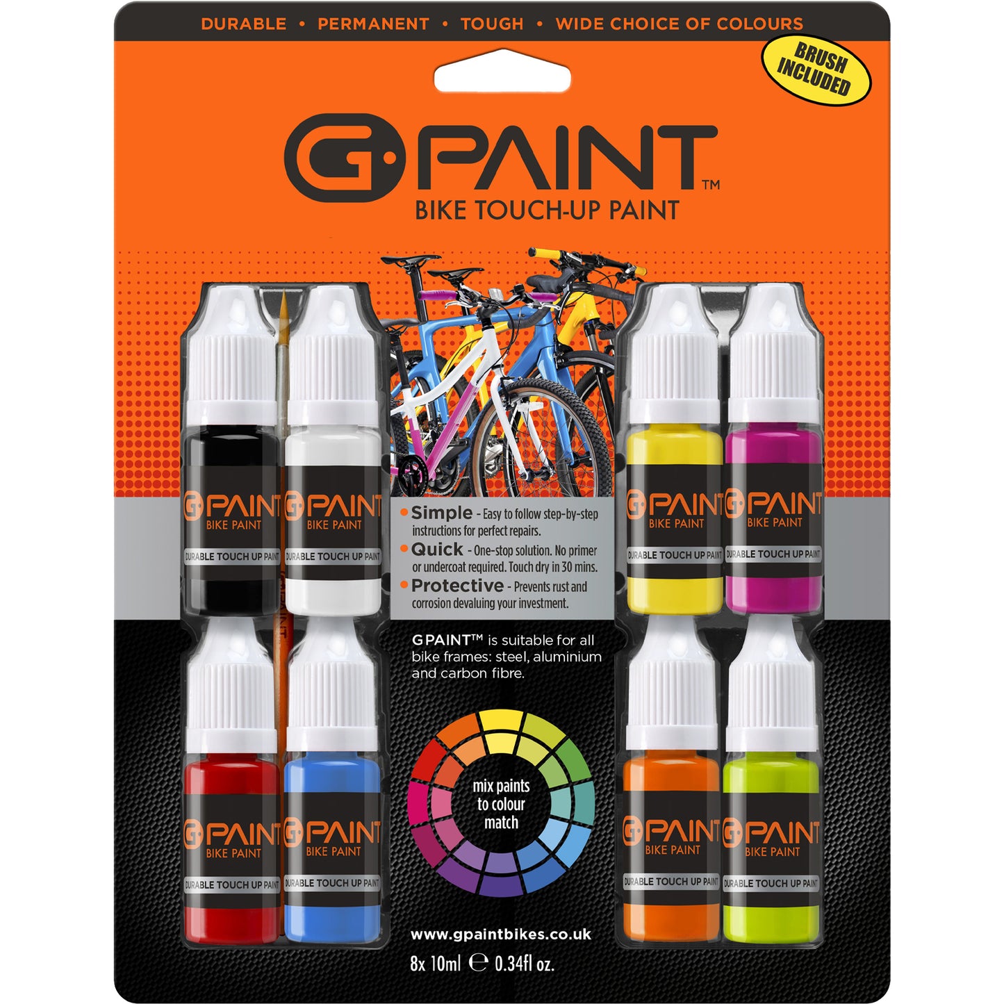 GPAINTBIKES 8 MULTI-PACK